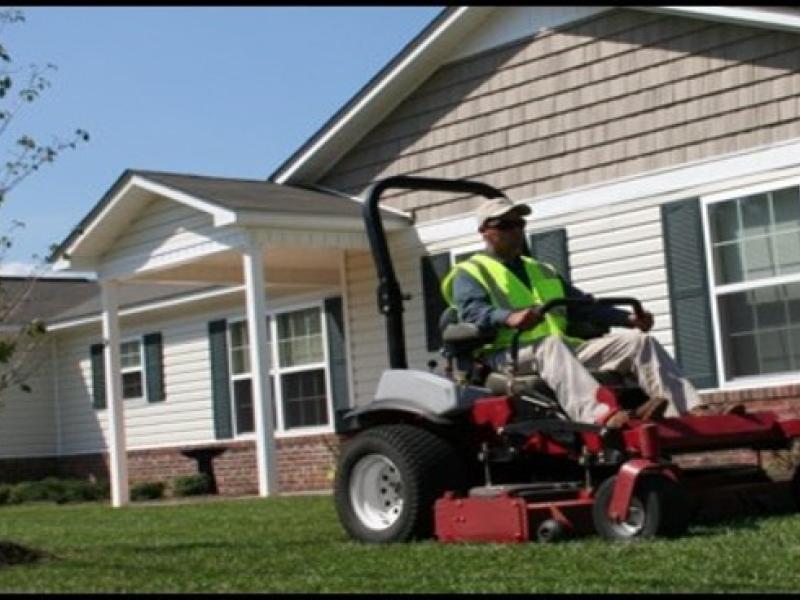 Corvias Property Management lawn care contractor provides valuable amenity