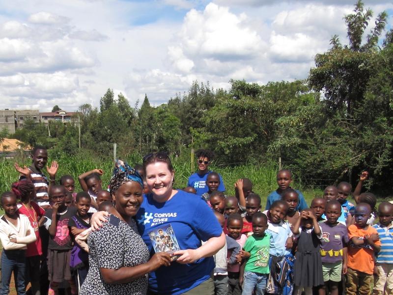 Corvias Gives Back in Kenya