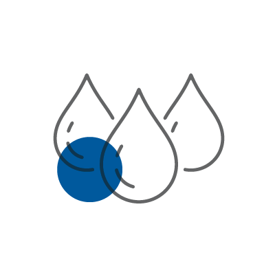 Water Droplets Icon