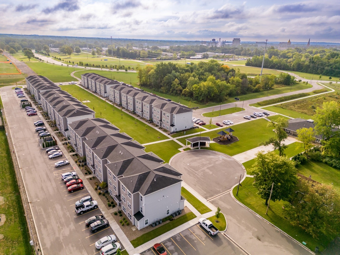 Corvias Property Managements on-campus student housing at the University of Notre Dame