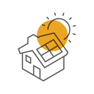 Solar Home Icon