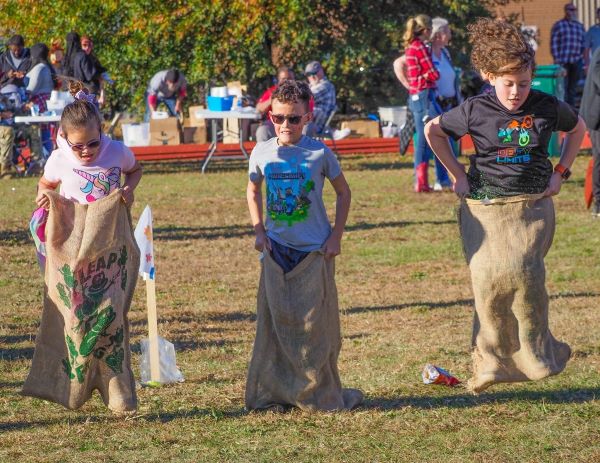 A variety of games and activities bring kids and adults out to enjoy the festivities.