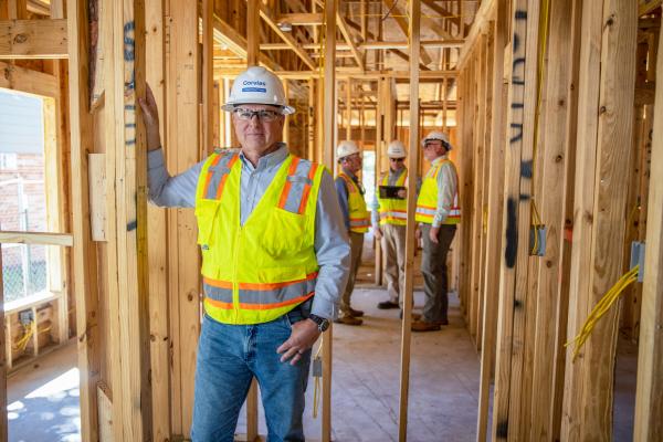 Corvias teams construct new homes across military housing installations