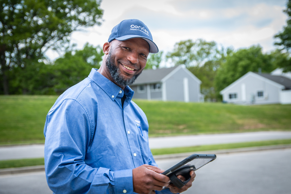 Corvias Property Management maintenance team member