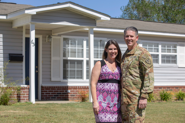 Military family finds home on-base