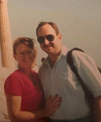 Susan and her late husband, Bruce.