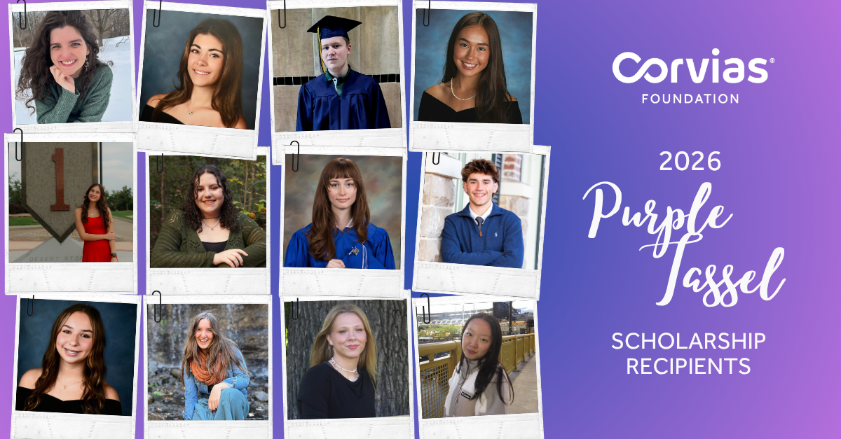 Purple Tassel Scholarship winner