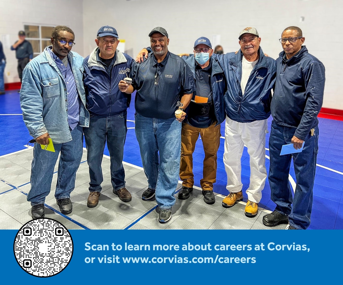 CORVIAS CELEBRATES EMPLOYEES’ LONG-STANDING SERVICE TO FORT MEADE