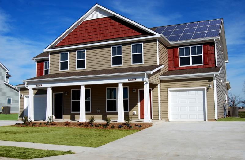 Approximately $500 million in energy upgrades contribute to energy resiliency and resident comfort. Pictured: A Buffalo Soldier Acres home at Fort Sill.