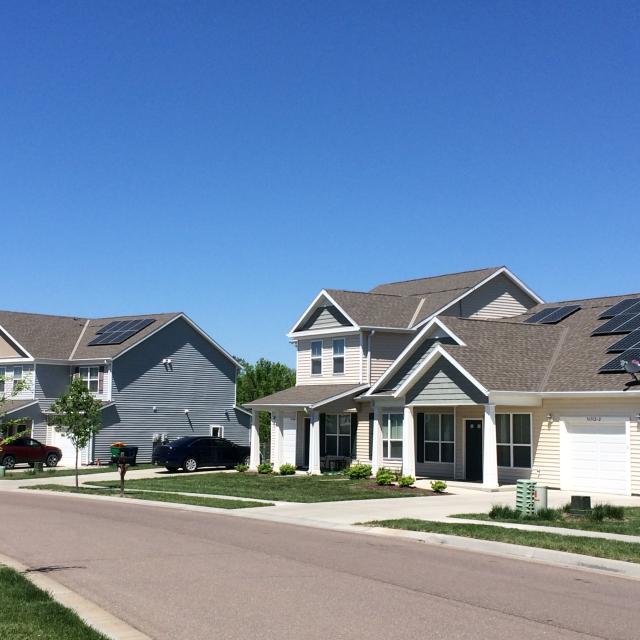 Fort Riley solar homes