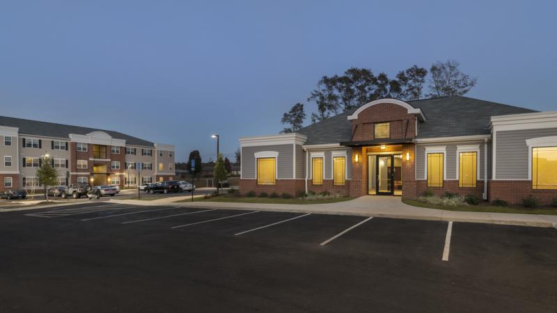Exterior of Summerfield Square at ACOM