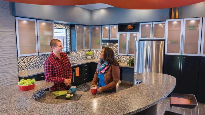 Kitchen in Clubhouse at ACOM