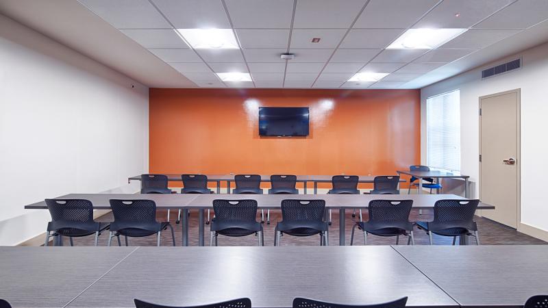 Classroom seminar in the graduate building