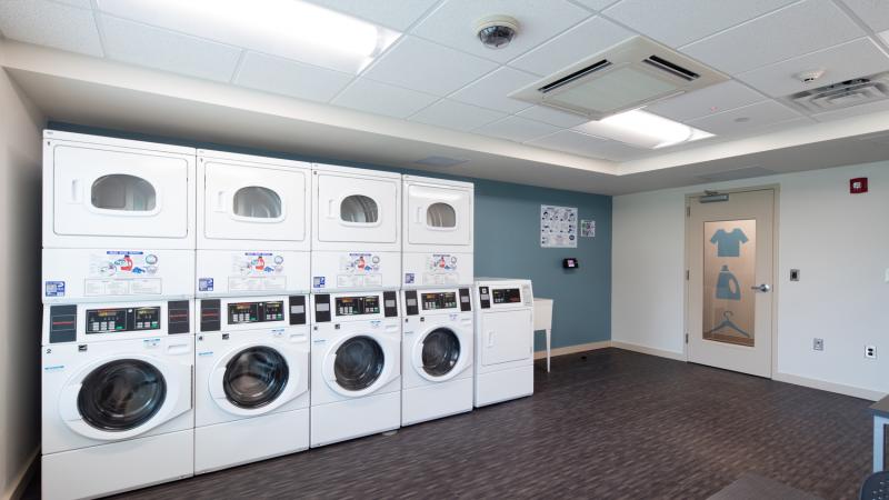 Automated laundry machines