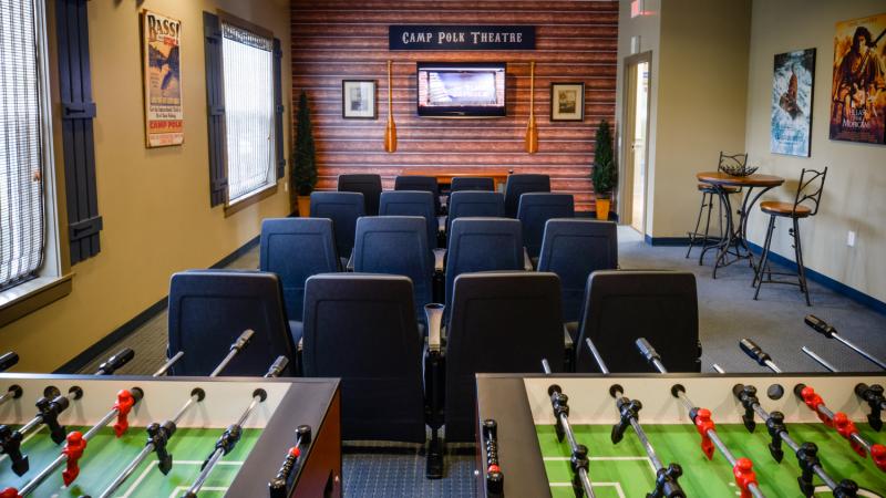 Movie theater at a Community Center
