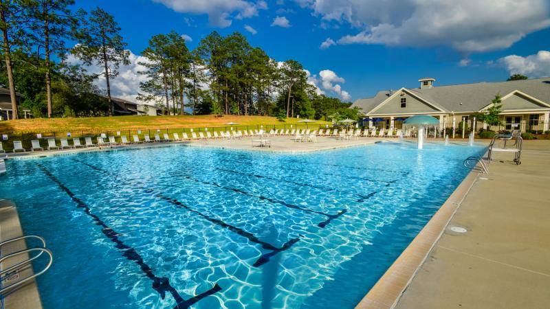 Swimming pool at a Community Center