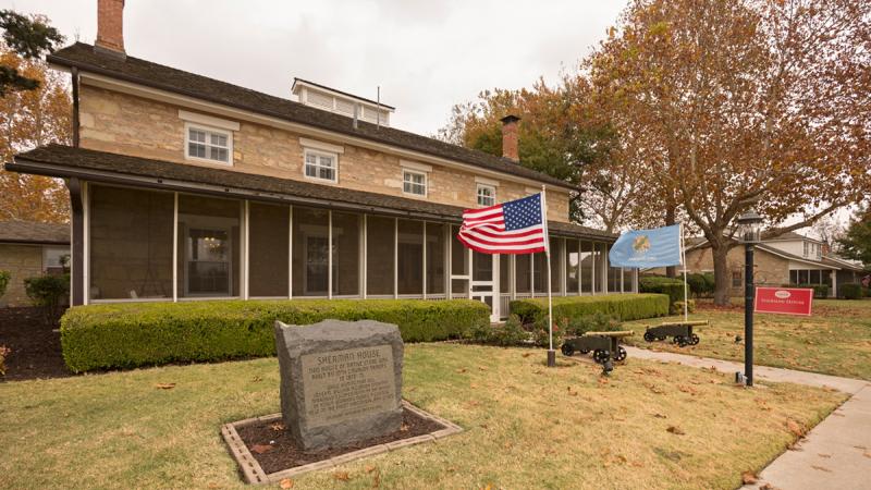 Outside of the Sherman House