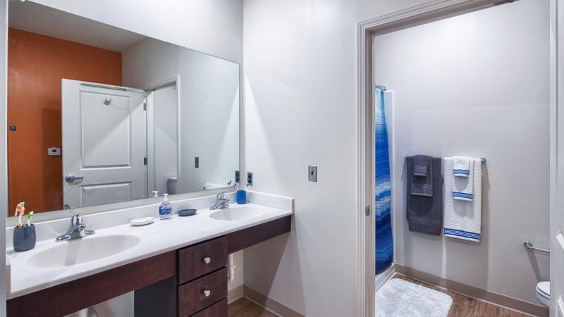 Apartment bathroom