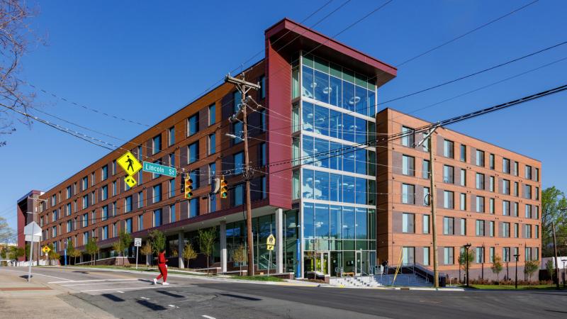 Exterior of a building