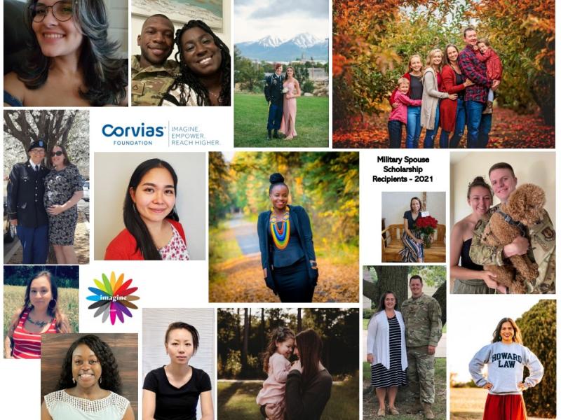 Corvias Foundation awards scholarships to 16 military spouses