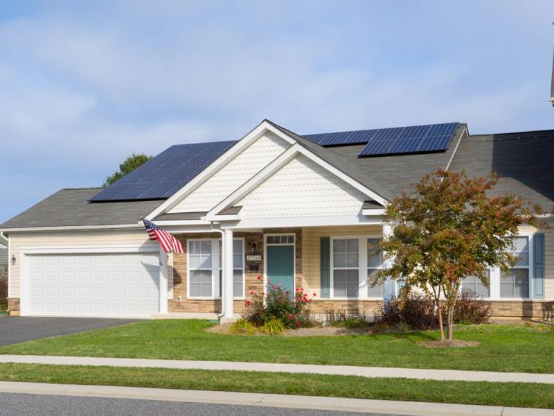 Front of a home at Aberdeen Proving Ground