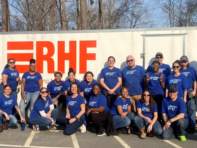 Corvias Employees Volunteer 400+ Hours and Donate $120,000 