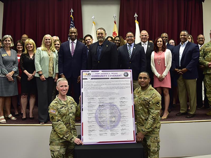 Fort Meade Named 2023 Great American Defense Community