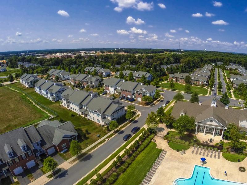 aerial of fort meade