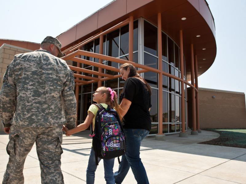 school at Fort Riley