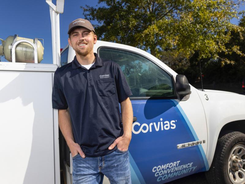 maintenance worker at Corvias