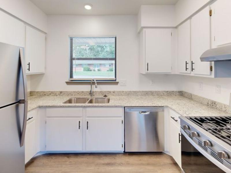 This newly renovated kitchen is just one of 300 Army homes that Corvias is updating at Fort Bragg