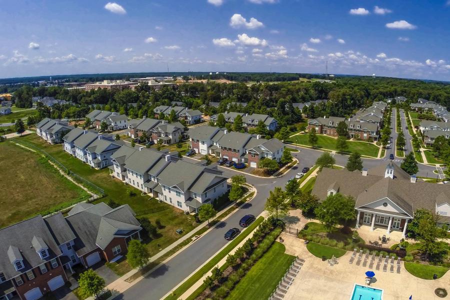 Aerial View of Reece Crossings property