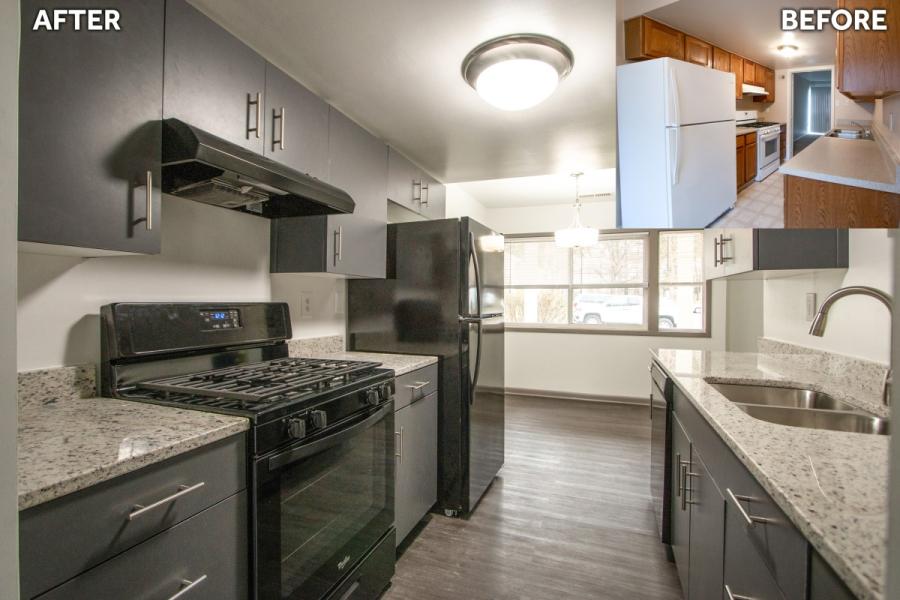 Renovated Kitchen at Fort Meade 